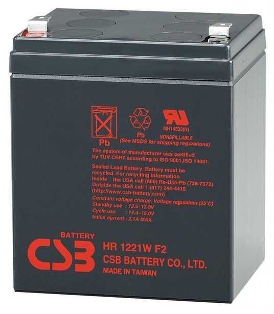 Акумуляторна батарея CSB HR1221W Lead Acid 21W